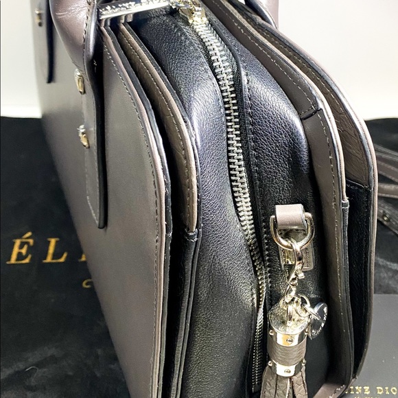 Grey Céline Dion Purse with strap - Picture 3 of 10